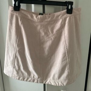 Abercrombie and Fitch Felt Mini Skirt